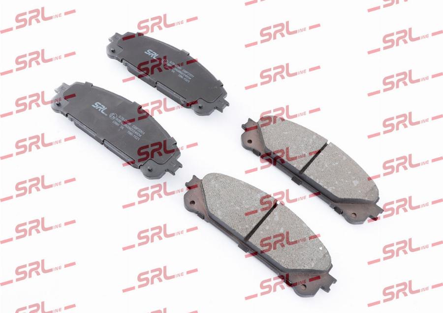 SRLine S70-0699 - Гальмівні колодки, дискові гальма autozip.com.ua