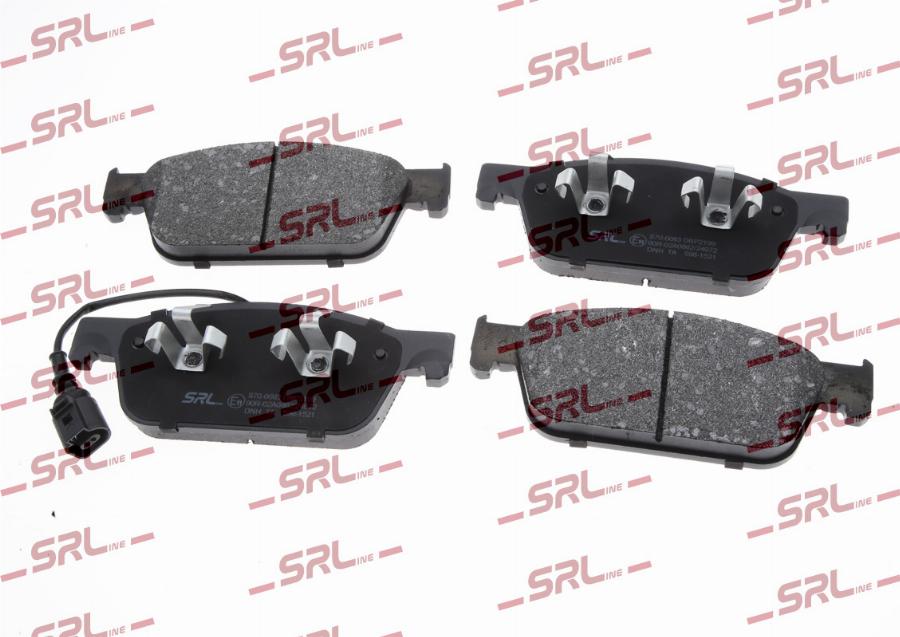 SRLine S70-0663 - Гальмівні колодки, дискові гальма autozip.com.ua