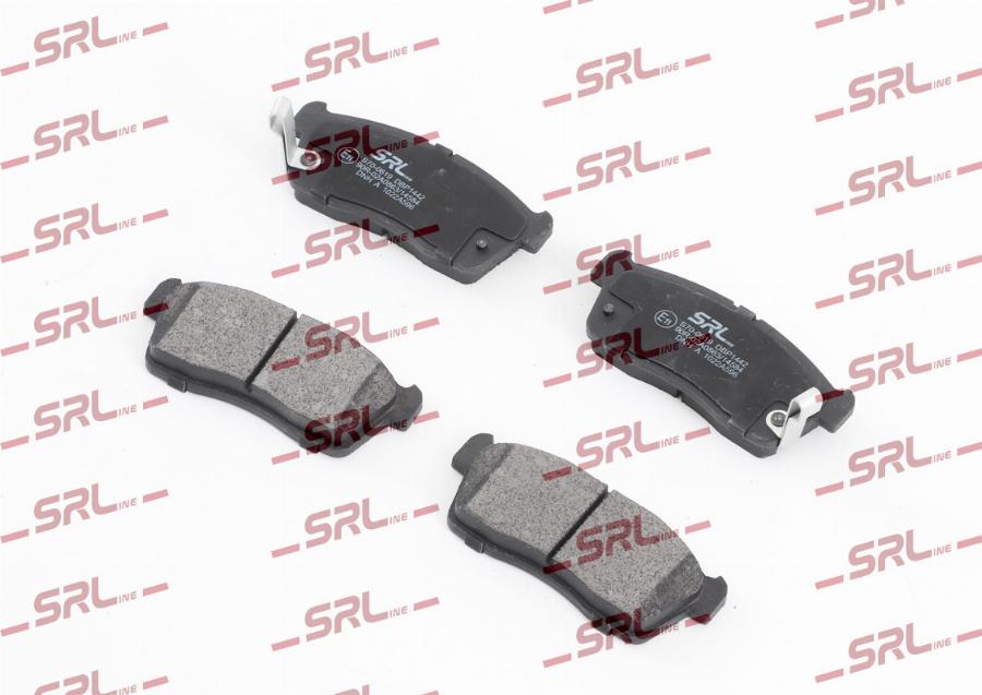 SRLine S70-0619 - Гальмівні колодки, дискові гальма autozip.com.ua