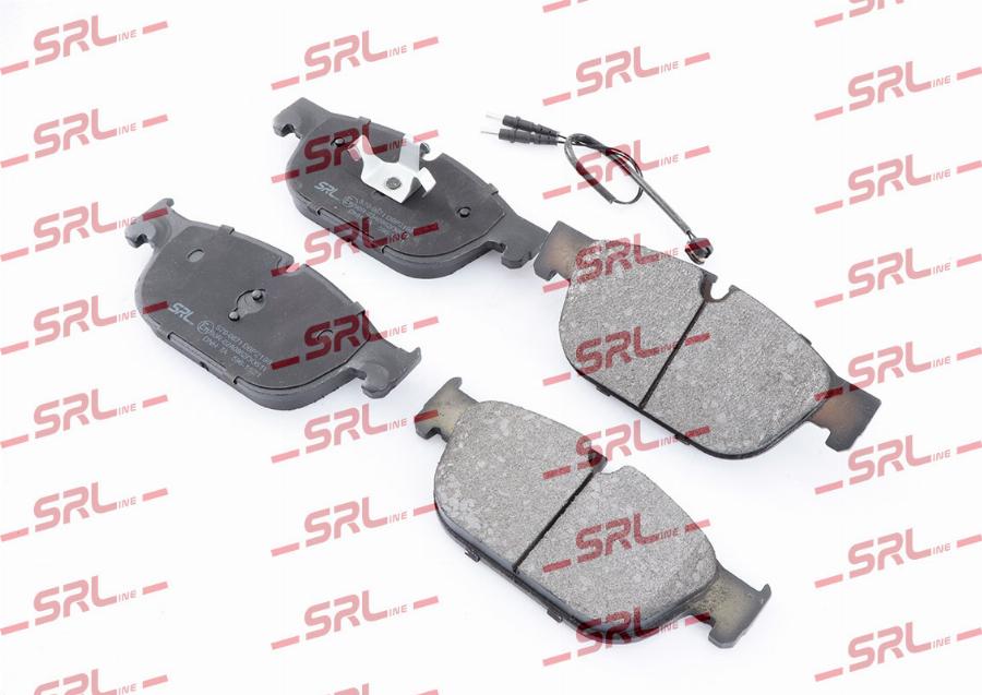 SRLine S70-0671 - Гальмівні колодки, дискові гальма autozip.com.ua