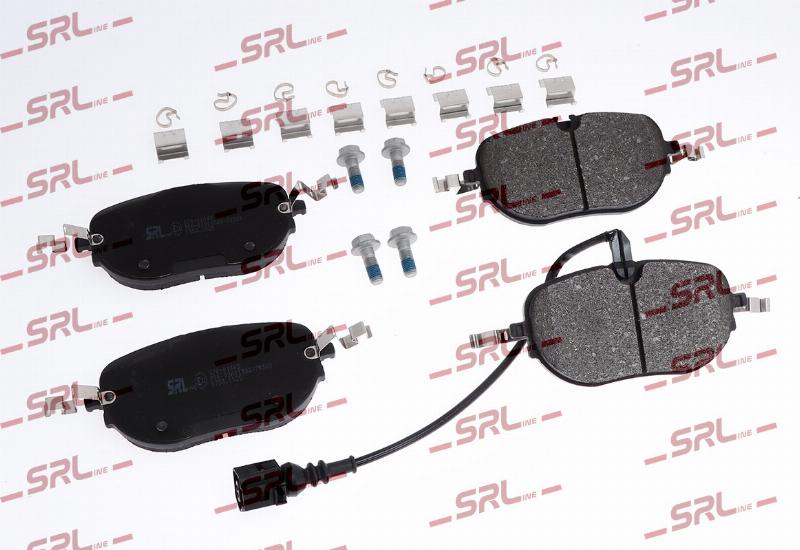 SRLine S70-01043 - Гальмівні колодки, дискові гальма autozip.com.ua