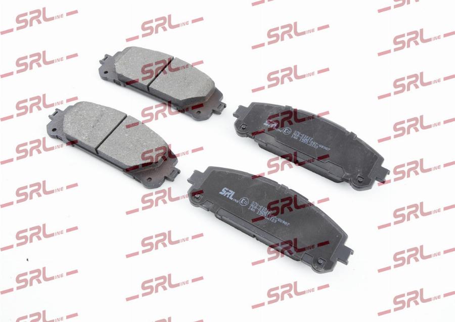 SRLine S70-01012 - Гальмівні колодки, дискові гальма autozip.com.ua
