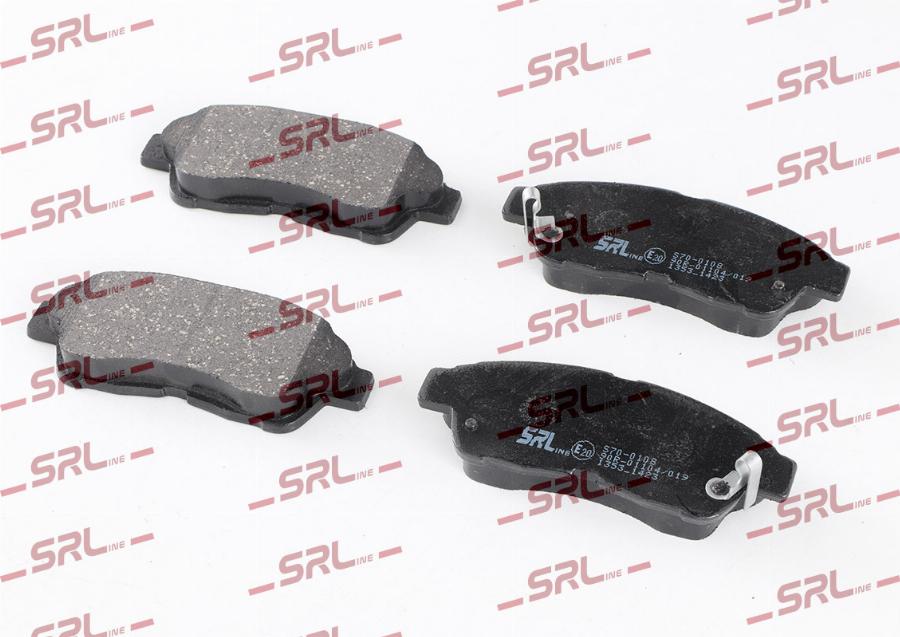 SRLine S70-0108 - Гальмівні колодки, дискові гальма autozip.com.ua
