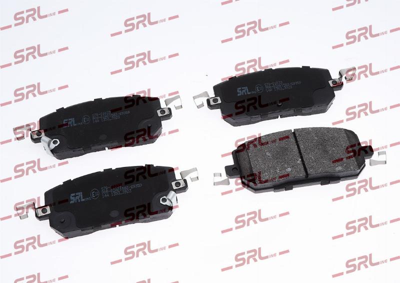 SRLine S70-01033 - Гальмівні колодки, дискові гальма autozip.com.ua
