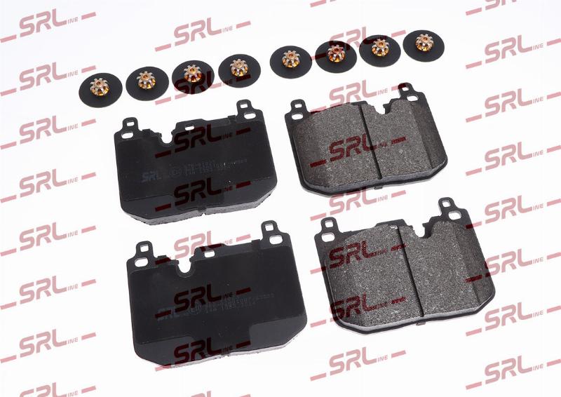 SRLine S70-01023 - Гальмівні колодки, дискові гальма autozip.com.ua