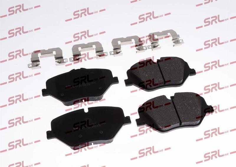 SRLine S70-01075 - Гальмівні колодки, дискові гальма autozip.com.ua