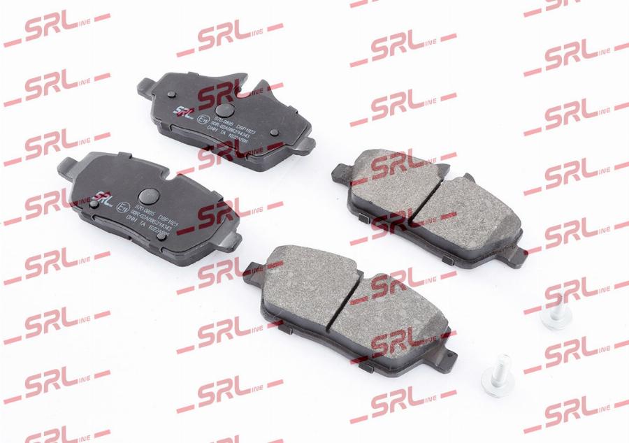 SRLine S70-0895 - Гальмівні колодки, дискові гальма autozip.com.ua