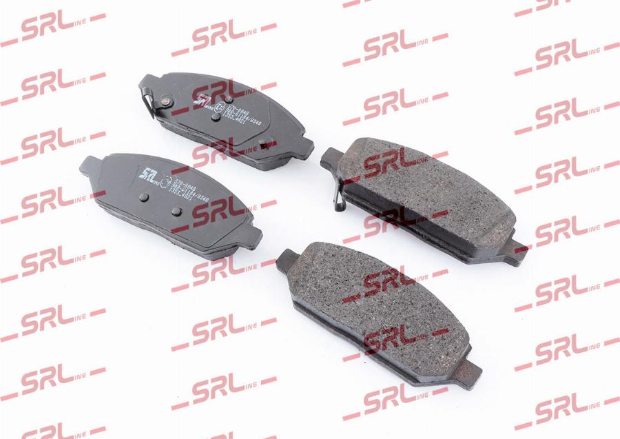 SRLine S70-0848 - Гальмівні колодки, дискові гальма autozip.com.ua