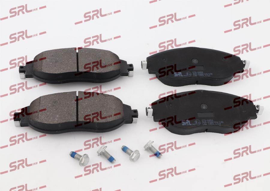 SRLine S70-0859 - Гальмівні колодки, дискові гальма autozip.com.ua