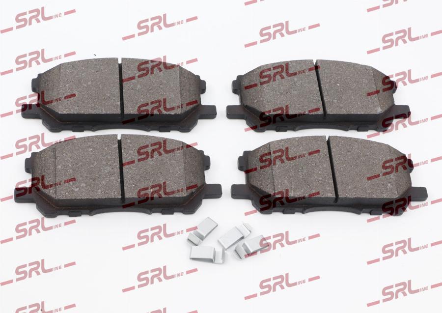 SRLine S70-0852 - Гальмівні колодки, дискові гальма autozip.com.ua
