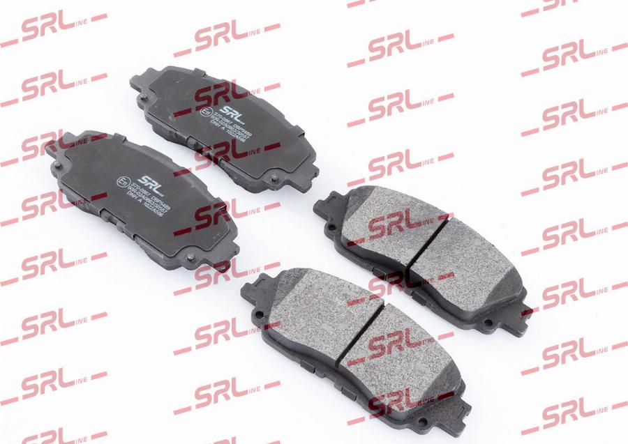 SRLine S70-0867 - Гальмівні колодки, дискові гальма autozip.com.ua