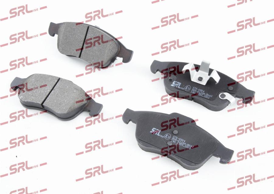 SRLine S70-0804 - Гальмівні колодки, дискові гальма autozip.com.ua