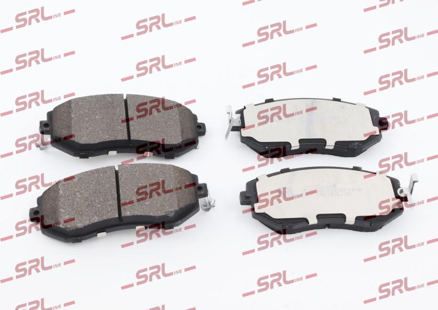 SRLine S70-0815 - Гальмівні колодки, дискові гальма autozip.com.ua