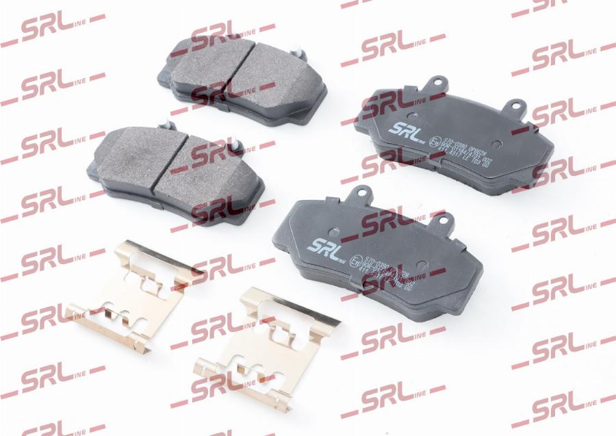 SRLine S70-0390 - Гальмівні колодки, дискові гальма autozip.com.ua