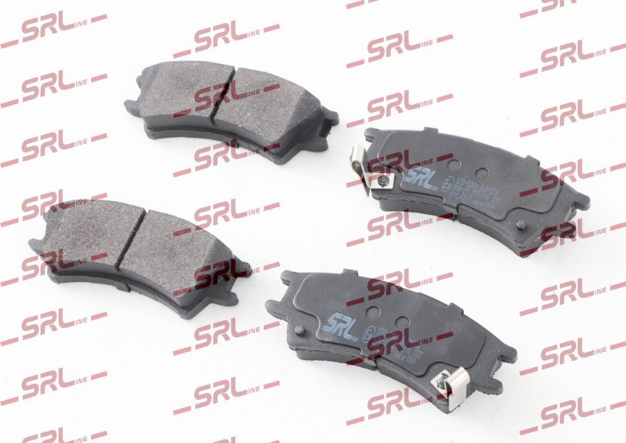SRLine S70-0341 - Гальмівні колодки, дискові гальма autozip.com.ua