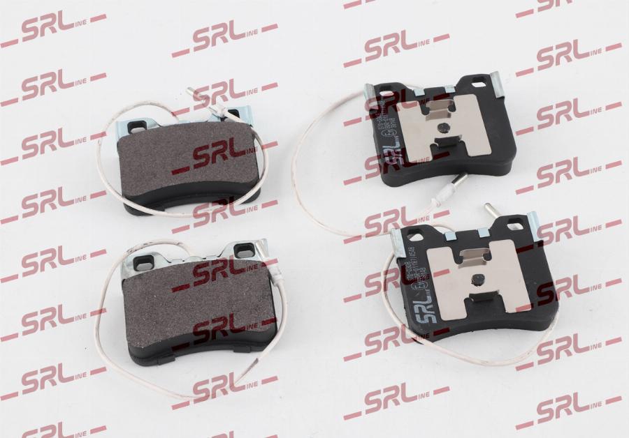 SRLine S70-0308 - Гальмівні колодки, дискові гальма autozip.com.ua