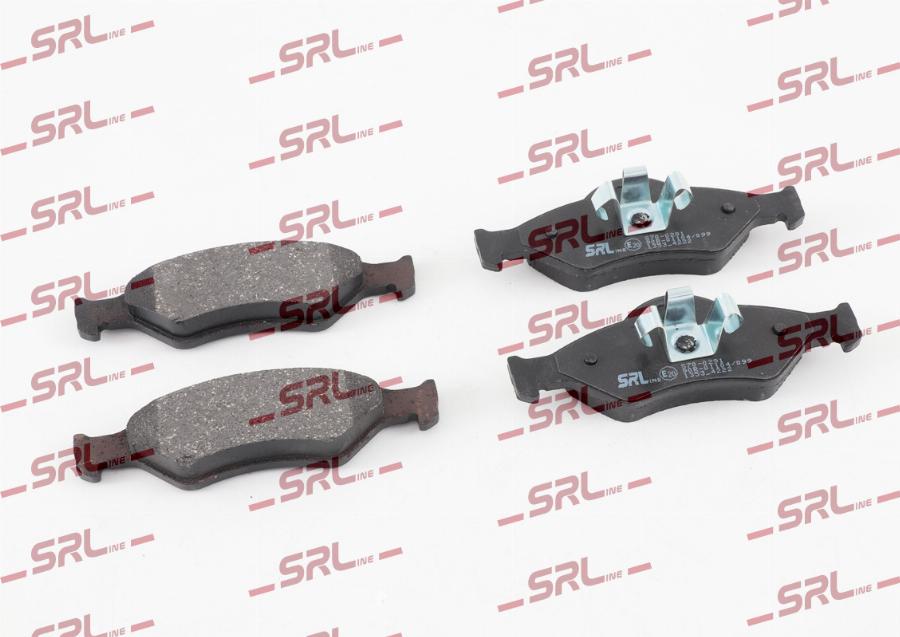 SRLine S70-0291 - Гальмівні колодки, дискові гальма autozip.com.ua