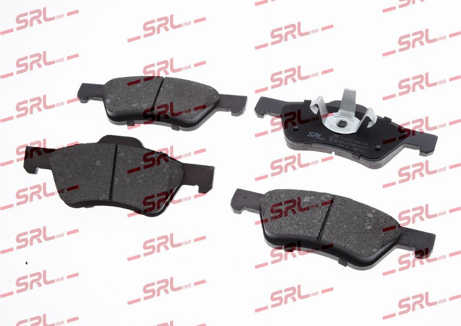 SRLine S70-0751 - Гальмівні колодки, дискові гальма autozip.com.ua