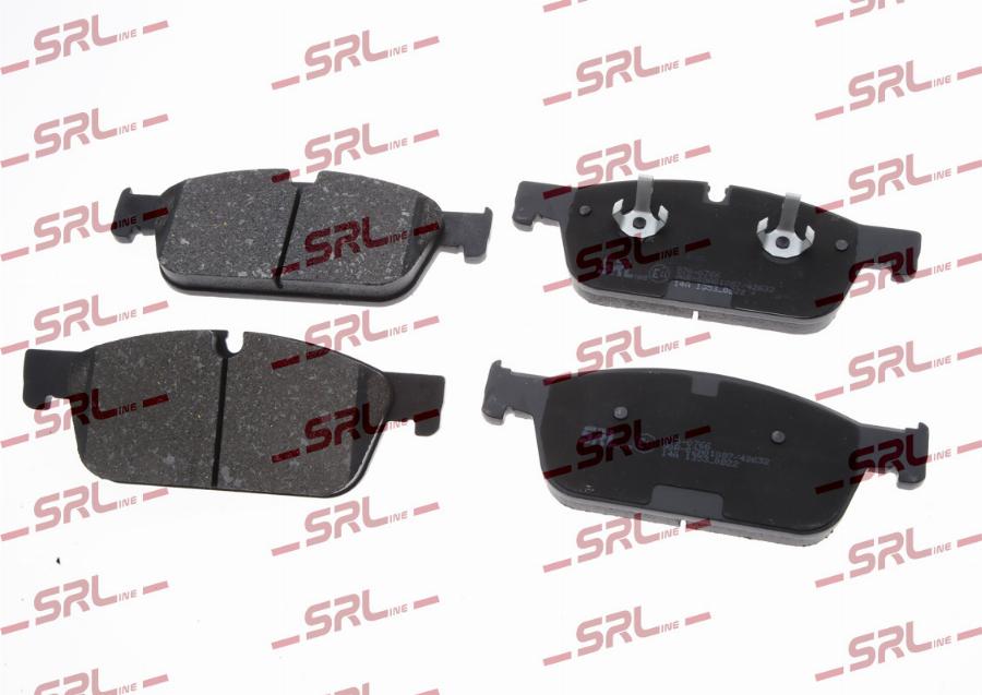 SRLine S70-0766 - Гальмівні колодки, дискові гальма autozip.com.ua