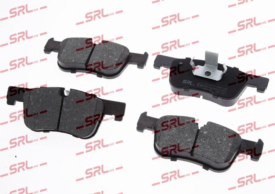 SRLine S70-0709 - Гальмівні колодки, дискові гальма autozip.com.ua