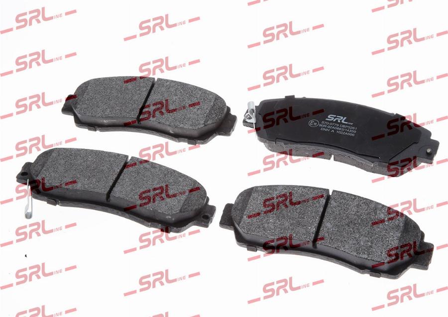 SRLine S70-0779 - Гальмівні колодки, дискові гальма autozip.com.ua