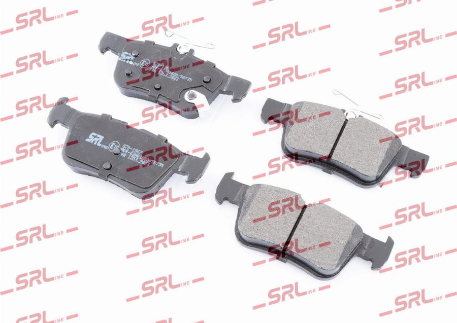 SRLine S70-1967 - Гальмівні колодки, дискові гальма autozip.com.ua