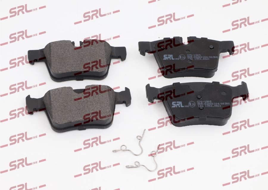 SRLine S70-1905 - Гальмівні колодки, дискові гальма autozip.com.ua