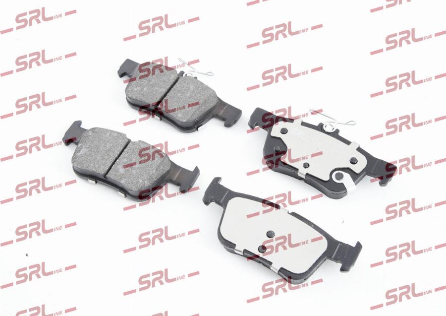 SRLine S70-1698 - Гальмівні колодки, дискові гальма autozip.com.ua