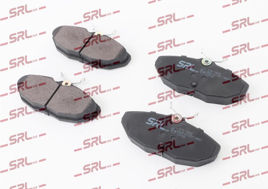 SRLine S70-1606 - Гальмівні колодки, дискові гальма autozip.com.ua