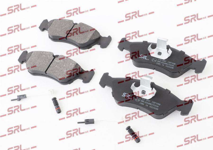 SRLine S70-1060 - Гальмівні колодки, дискові гальма autozip.com.ua