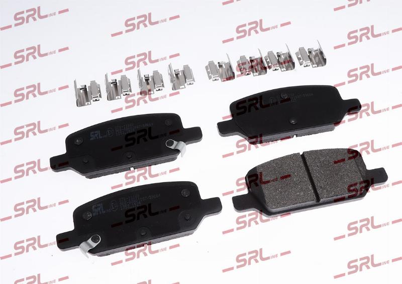 SRLine S70-11060 - Гальмівні колодки, дискові гальма autozip.com.ua