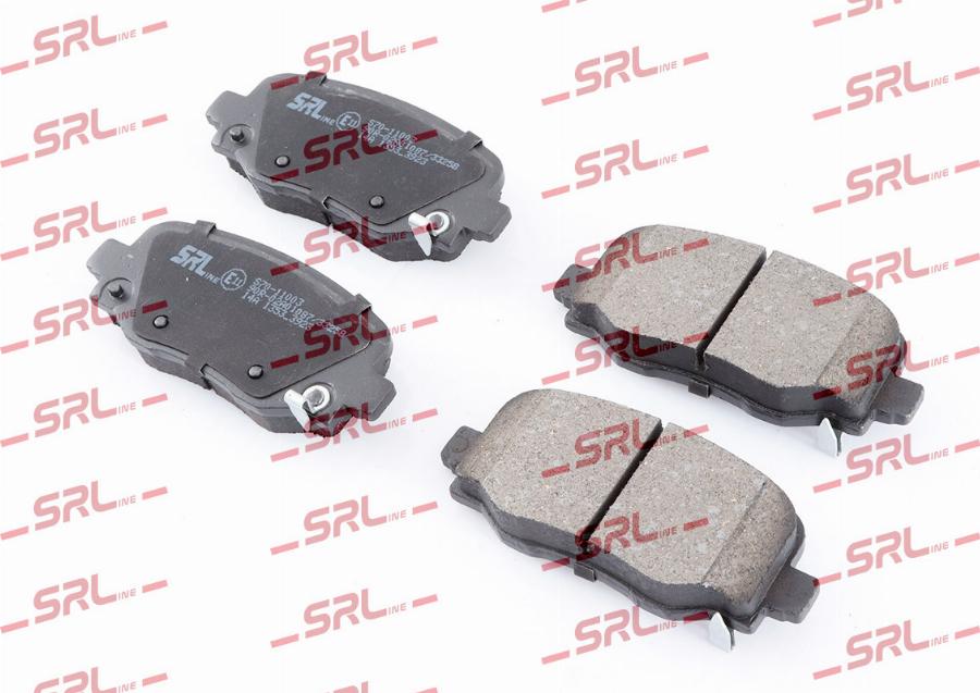 SRLine S70-11003 - Гальмівні колодки, дискові гальма autozip.com.ua