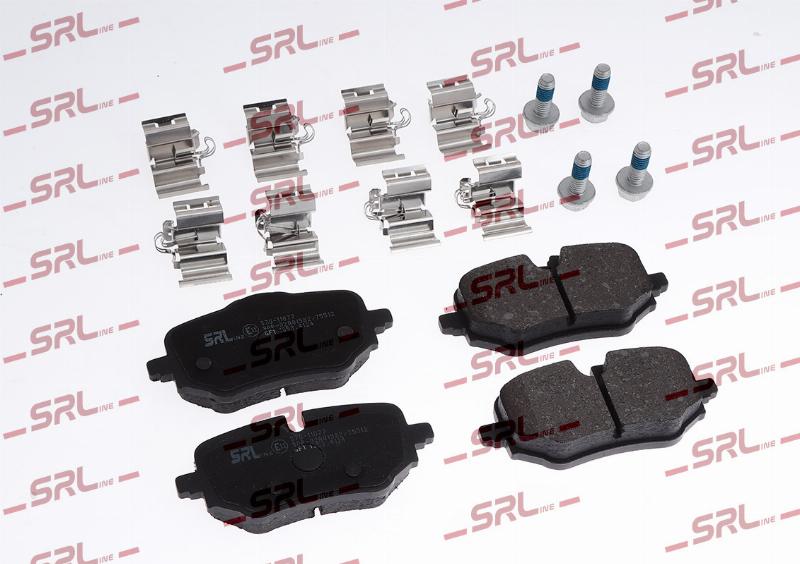 SRLine S70-11077 - Гальмівні колодки, дискові гальма autozip.com.ua