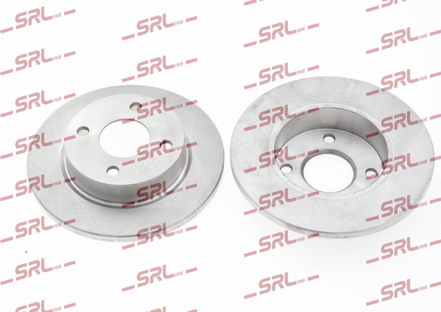 SRLine S71-0080 - Гальмівний диск autozip.com.ua
