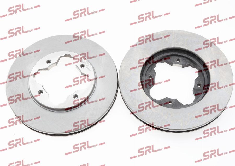 SRLine S71-0152 - Гальмівний диск autozip.com.ua