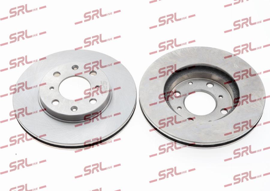 SRLine S71-0343 - Гальмівний диск autozip.com.ua