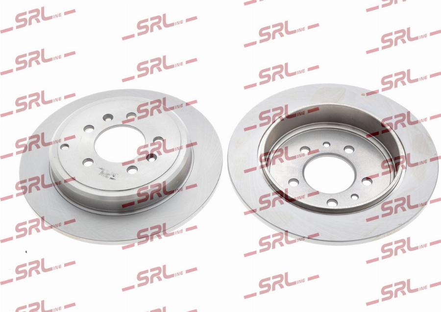 SRLine S71-1411 - Гальмівний диск autozip.com.ua