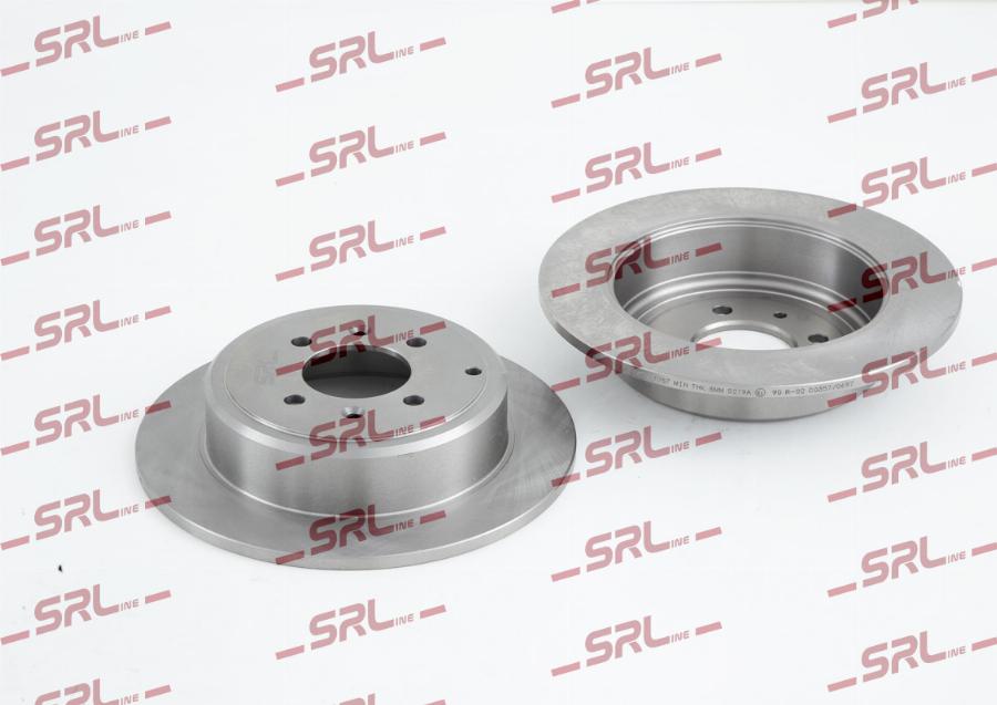 SRLine S71-1087 - Гальмівний диск autozip.com.ua