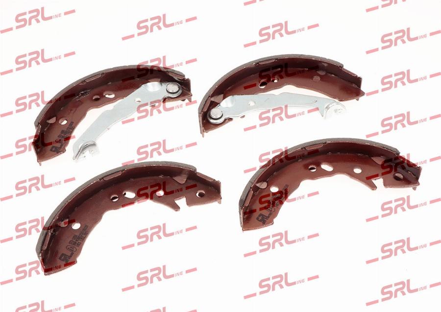 SRLine S72-1096 - Комплект гальм, барабанний механізм autozip.com.ua