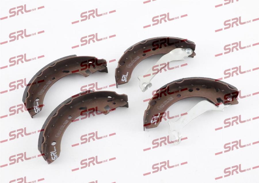 SRLine S72-1044 - Комплект гальм, барабанний механізм autozip.com.ua