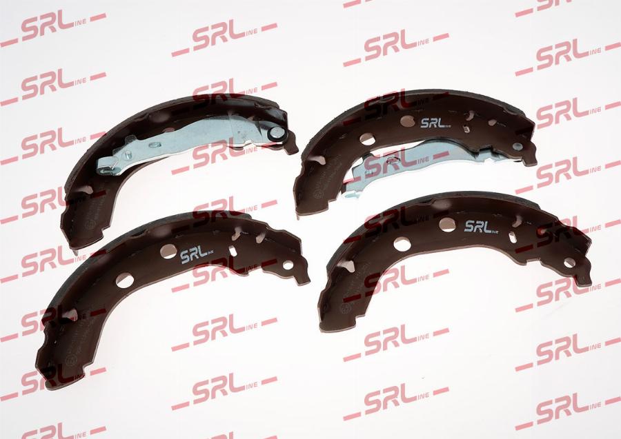 SRLine S72-1041 - Комплект гальм, барабанний механізм autozip.com.ua