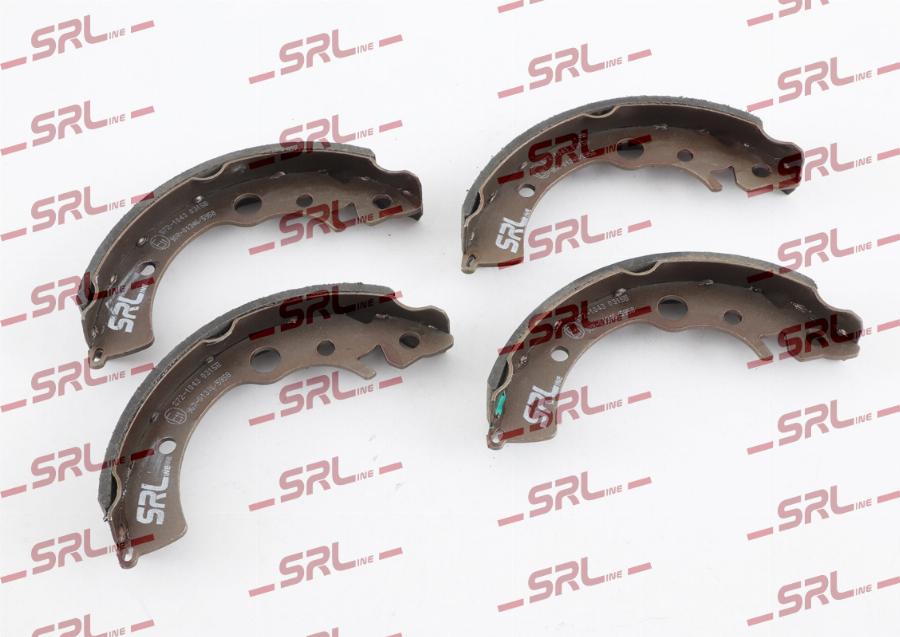 SRLine S72-1043 - Комплект гальм, барабанний механізм autozip.com.ua