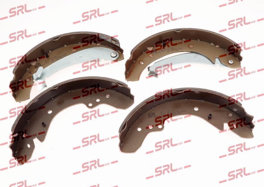SRLine S72-1017 - Комплект гальм, барабанний механізм autozip.com.ua