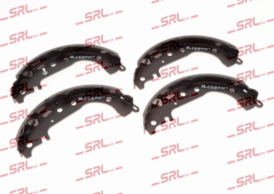 SRLine S72-1085 - Комплект гальм, барабанний механізм autozip.com.ua