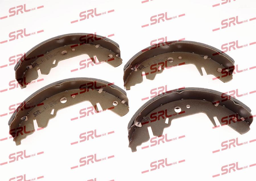 SRLine S72-1027 - Комплект гальм, барабанний механізм autozip.com.ua