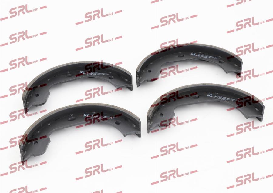 SRLine S72-1104 - Комплект гальм, барабанний механізм autozip.com.ua