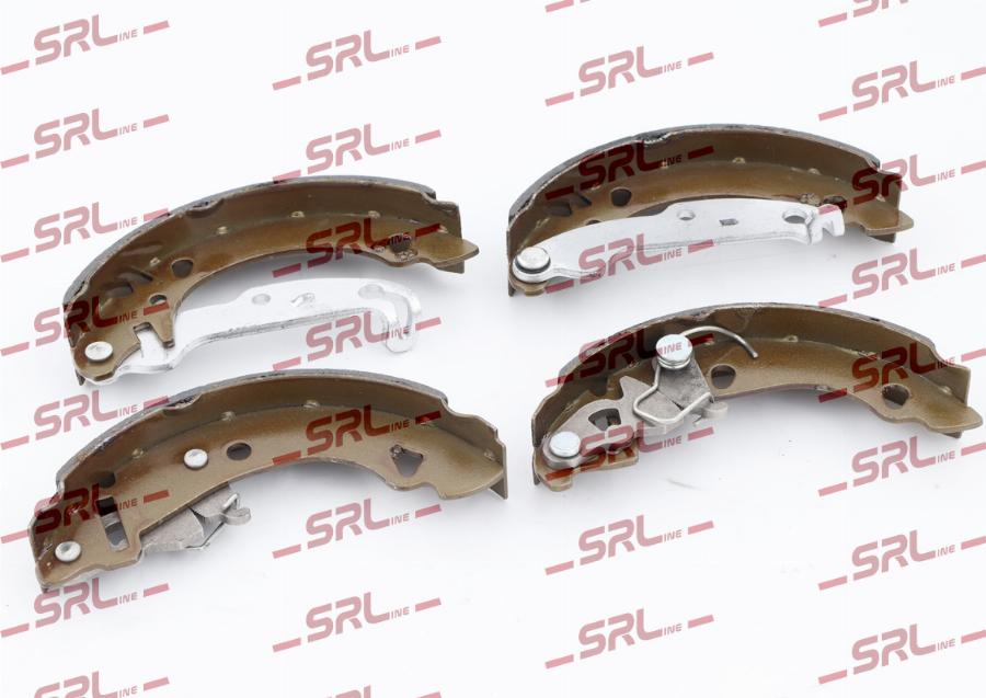 SRLine S72-1108 - Комплект гальм, барабанний механізм autozip.com.ua