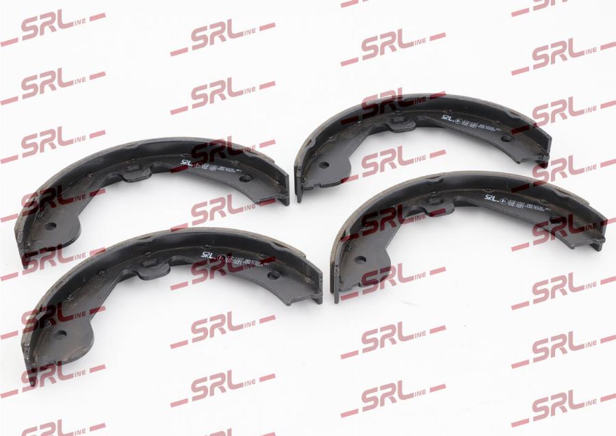 SRLine S72-1107 - Комплект гальм, барабанний механізм autozip.com.ua