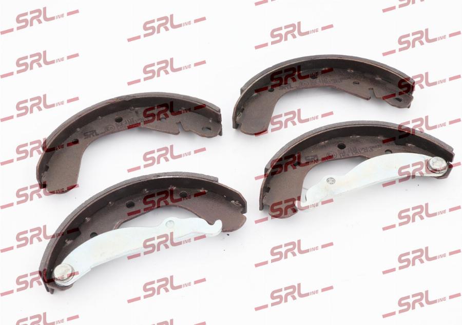 SRLine S72-1110 - Комплект гальм, барабанний механізм autozip.com.ua