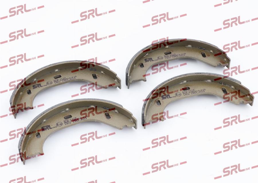 SRLine S72-1113 - Комплект гальм, барабанний механізм autozip.com.ua